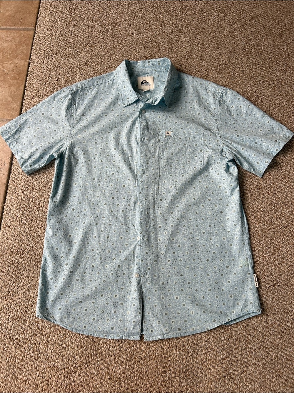 Quicksilver Button Down Shirt